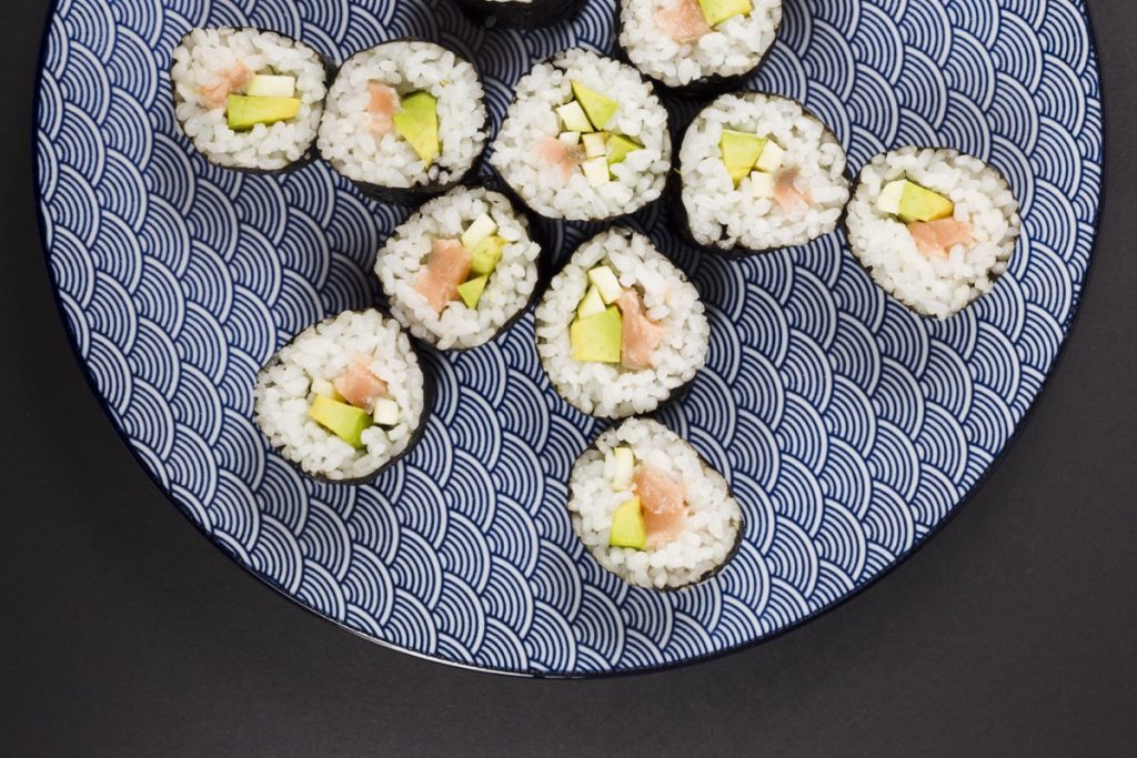 Keto sushi z kalafiora - przepis